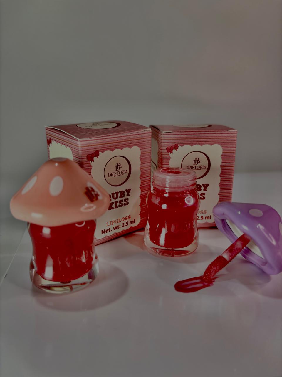 Ruby Kiss Lip Gloss – Rich Red Shine with a Juicy Finish